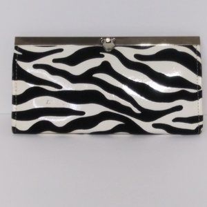 Vintage y2k Zebra stripe wallet